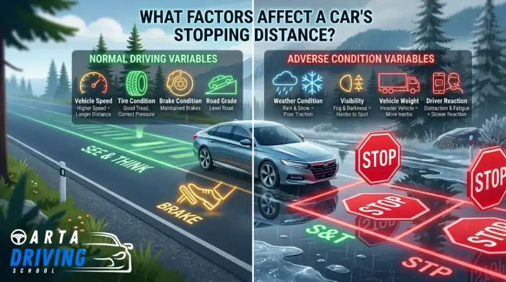 What Factors Affect a Car's Stopping Distance